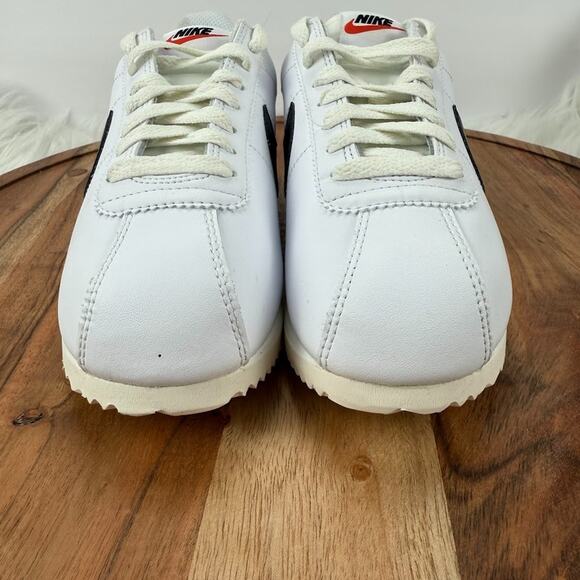 WMNS NIKE CORTEZ WHITE-BLACK-LIGHT PHOTO BLUE-SAIL SZ‎ 5.5 DN1791-100 - Picture 2 of 10